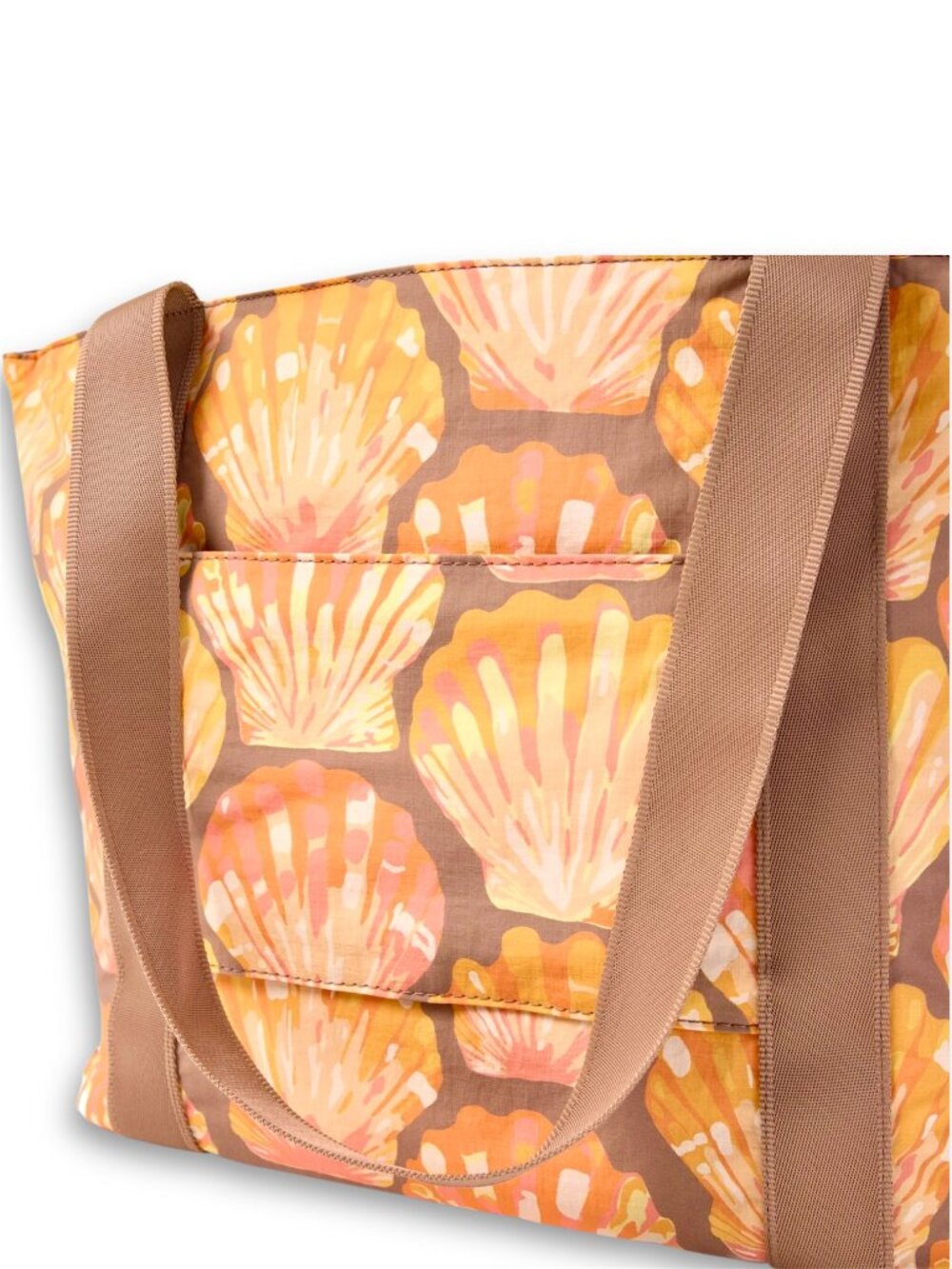 ALOHA Collection—Nylon Zipper Tote—Limited Edition Sunrise Shells *NWT* - Picture 6 of 11